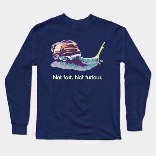 Not Fast. Not Furious. Long Sleeve T-Shirt